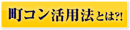 町コン活用法とは